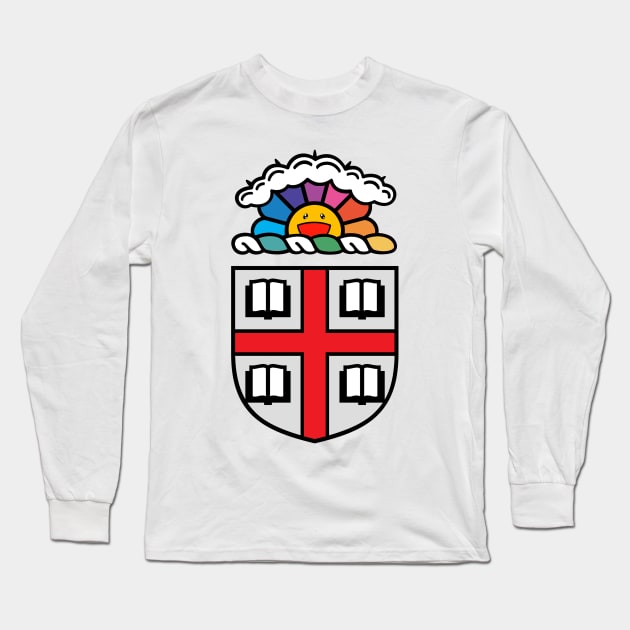 Brown University Takashi Murakami Long Sleeve T-Shirt by MiloAndOtis